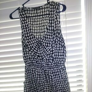 [BeBop] Black & White shift dress